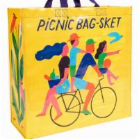 'Picnic Bag-sket' Shopper Tote · We'll pack your order in your new tote! 

Look! Over there! A pun! On a bag!

-95% post cons...