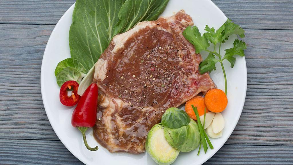 Gen Pork Chop (1 lb) · Per pound. Contains raw meat.