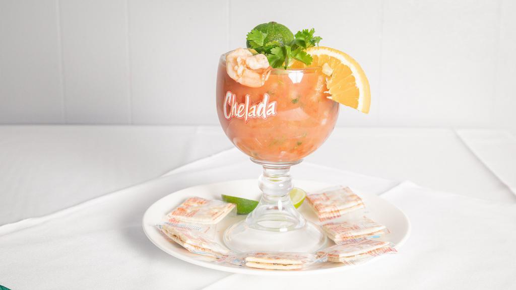 Shrimp Cocktail (Coctel De Camaron) · Shrimp Cocktail.