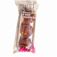 Milk Bar Chocolate Birthday Truffles (3Ct) · Rainbow-flecked, vanilla-infused cake bites, coated in a barely-there drizzle of white choco...