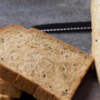 Multi Grain Bread · Wheat Flour, Whole Wheat Flour, Oatmeal, Sesame Seed, Sunflower Seed. Contains: Coconut, Mil...