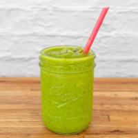 Hulk's Smoothie · Apple, Banana, Kale,Spinach, Parsley, Ginger and Orange juice. No added sugar