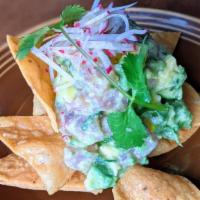 Tuna Tartare · avocado, serrano, cilantro, lime, tortilla chips