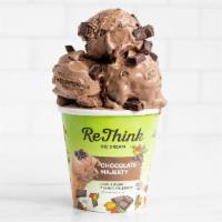ReThink Ice Cream-Chocolate Majesty · Chocolate ice cream made with San Francisco-based Ghirardelli Majestic Cocoa and sprinkled w...