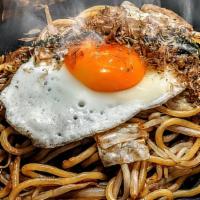 Chicken Yakisoba · Yakisoba is a classic Japanese stir-fried noodle dish with beef  or chicken  with beansporut...
