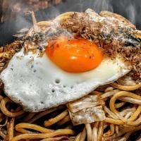 Beef Yakisoba · Yakisoba is a classic Japanese stir-fried noodle dish with beef   with beansporuts that’s se...