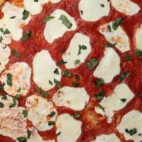 Ny Style Hand Stretched Thin Crust Margherita Pizza (14