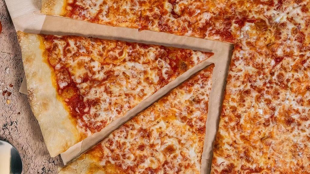 Ny Style Hand Stretched Thin Crust Cheese Pizza (14