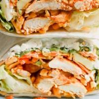 Chicken Wrap with Fries · 