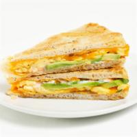 Ranchero 'Zone · Dig into whipped eggs, avocado, bacon, cheddar cheese, salsa, and sour cream folded in pizza...