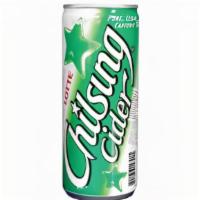 Lotte Chilsung Cider · Lotte's Chilsung Cider is  pure, clear and caffeine-free. Rated Korea's #1 carbonated bevera...