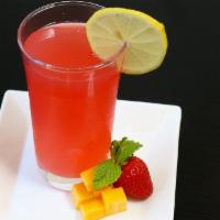 Strawberry Mango Mint Lemonade · 