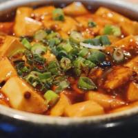 Impossible Mapo Tofu (V) · Silken tofu, Impossible meat, Sichuan Spices