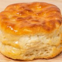 Sweet Buttermilk Biscuit · Buttery, crumbly, and sweet. Contains gluten.