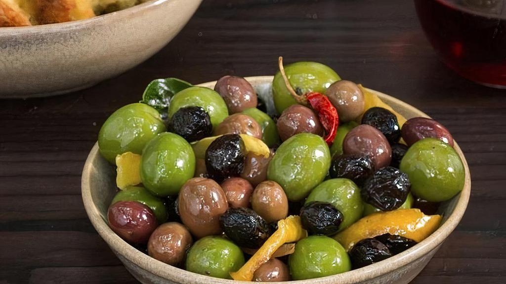 Citrus Marinated Olives · 