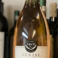 Scribe 2018 (1.5L) · 2018 Pinot Noir, Carneros, CA . Notes of strawberry, citrus, and melon.. All alcoholic bever...