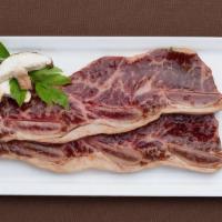 Yangnyeom Galbi (1 lb) · Bone-in short rib per pound. Contains raw meat.