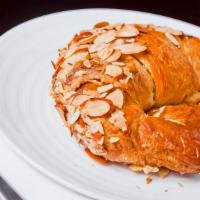 Almond Croissant · Our award wining signature Croissant!
A flaky pastry made with a secret almond paste recipe ...