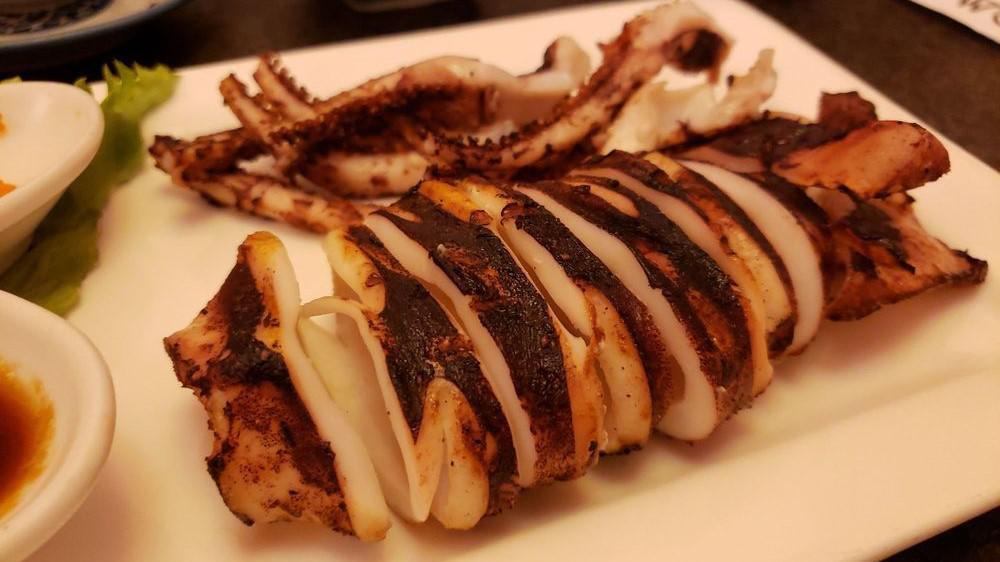Ika Maruyaki · Grilled Whole Squid