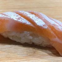 Sake Toro  · Seared salmon belly.
