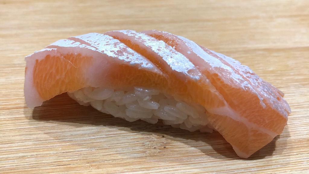 Sake Toro · Seared salmon belly