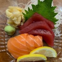 Sashimi Appetizer · Pick two kinds of fish.