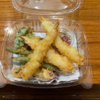 Tempura Appetizer  · Shrimp and vegetables, tsuyu dipping sauce.