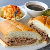 French Dip · Served on a French roll with au jus.