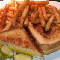 Grilled Cheese · Add ham, bacon or avocado for an additional charge.