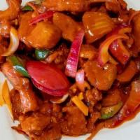 BUFFALO SAUCE · Thaibodia wet sauce style with your choice of chicken breast, wings, or fish (rock cod). Dee...