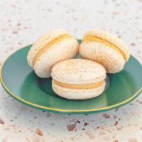 Churro Macaron · Our Churro Macaron is definitely a Fancy Flavors' favorite! Made with caramel cinnamon butte...