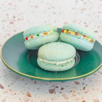 Cake Batter Macaron · Our Cake Batter Macaron is the best choice for all things celebration.

Made with a light pi...