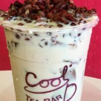 Red Bean Milk Tea · Red Bean Topping Included