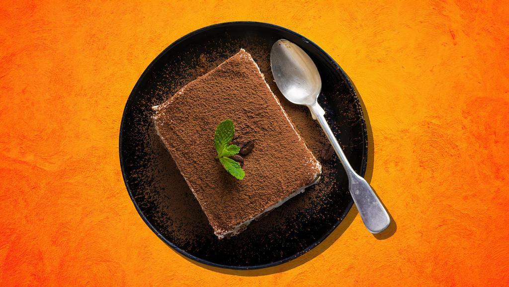 Tiramisu · Classic Italian no-bake dessert made with layers of coffee-soaked ladyfingers and incredible mascarpone cream.
