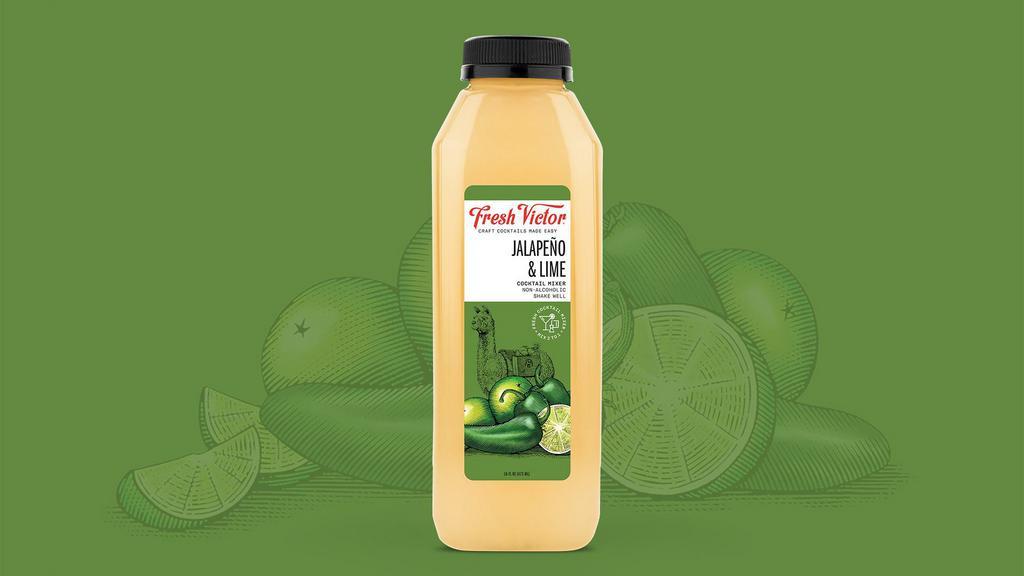 Jalapeño & Lime · Kick up the spice in your cocktail with fresh jalapeño. Great on its own or blend with our other mixers for just a touch of heat.