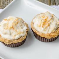 Set of 2 Coconut Cream Pie · Salted caramel & coconut pastry cream in an all-butter flaky crust, topped with lightly-swee...