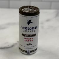 Draft Latte: Mocha ( by La Colombe Coffee ) · Foamy Nitrous-Infused Milk + Cold Brew. 9 FL. OZ.