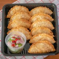 Thai Samosas · Six pieces crispy pastry filled with hearty potatoes, onions, peas, carrots, and traditional...