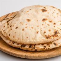 Roti · Four pieces traditional fried flat bread.