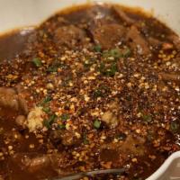 Sichuan Spicy Boiled Beef · 水煮牛.