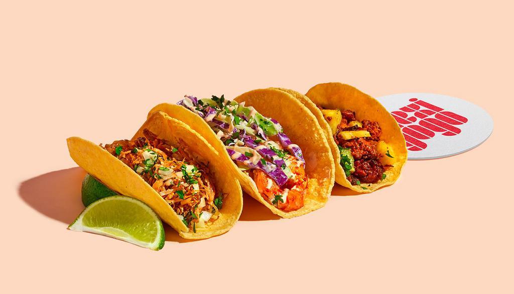 Taco Plate · Your choice of 3 tacos!