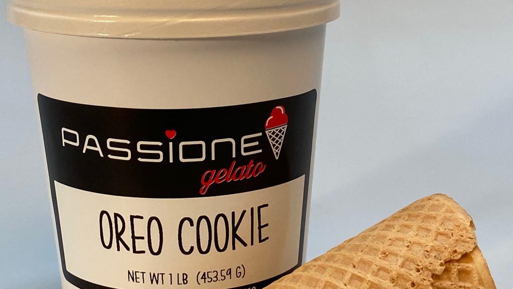 Oreo Cookies & Cream · One pint of delicious, artisanal Cookie and Cream (Oreo) gelato made by master Italian gelato maker Eleonora Cercatore in Berkeley, CA.
