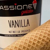Vanilla · One pint of delicious, artisanal Vanilla gelato made by master Italian gelato maker Eleonora...