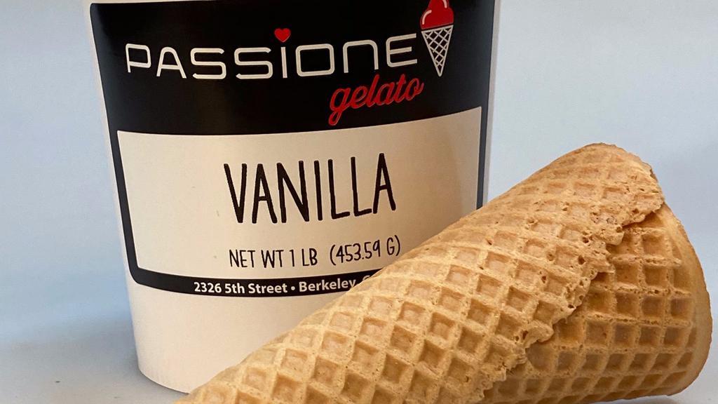 Vanilla · One pint of delicious, artisanal Vanilla gelato made by master Italian gelato maker Eleonora Cercatore in Berkeley, CA.