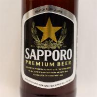 Large Import Beer · Sapporo or Kirin.