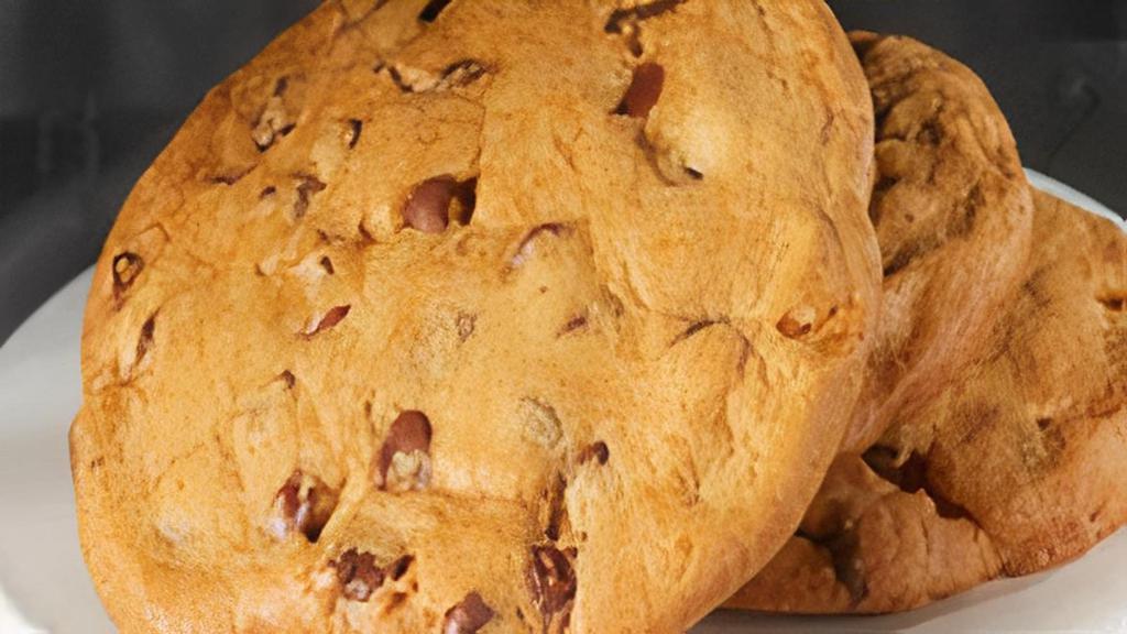 Chocolate Chip Cookie · Freshly baked chocolate chip cookie.