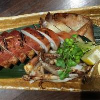 Ika Yaki · BBQ squid, teriyaki, shichimi mayo