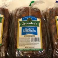 Greenlee’s Blueberry Cinnamon Bread (3 pk) · PACKAGE DETAILS
Greenlee’s Cinnamon Bread & More – Blueberry Cinnamon Bread (UPC 0 94922 027...
