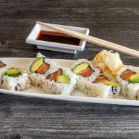 7. Alaska Roll · Raw. Salmon and avocado.

Consuming raw or undercooked meats, poultry, seafood, shellfish, o...