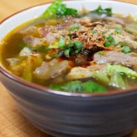 T3. Beef noodles in soup / 牛肉 湯麵 · 